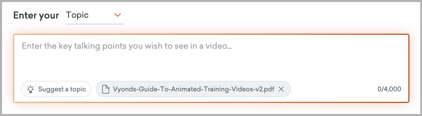 Enter the key talking points you wish to see in a video. copy.png